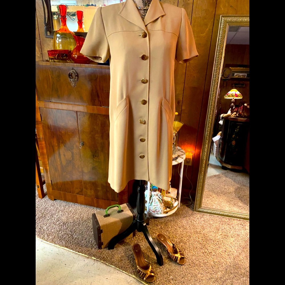 Vintage Kasper ASL sheath dress